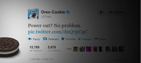 Oreo Tweet