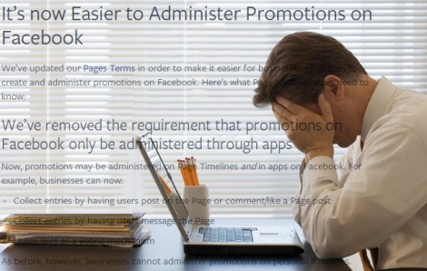 Facebook Cambia Abruptamente Sus Reglas de Concursos y Promociones