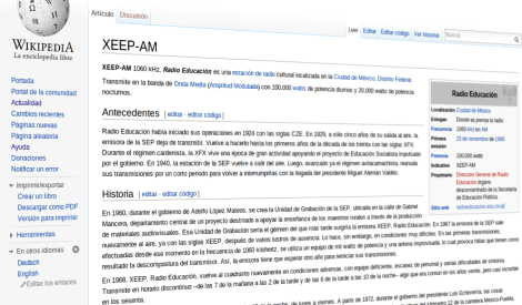 RadioEducacion Wikipedia
