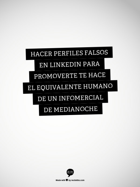 Perfiles Falsos en LinkedIn Apocalipsis
