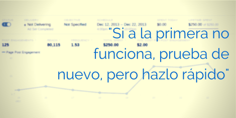 Como hallas que funciona en Social Ads No Teniendo Miedo de Experimentar