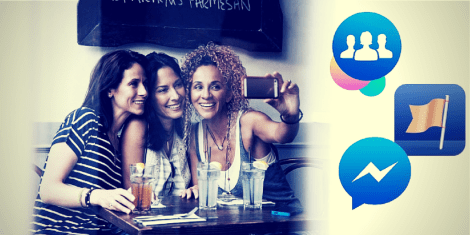 Lo mejor de Facebook mensajes grupos y paginas