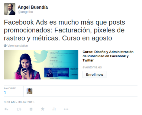 Twitter Card Curso Agosto