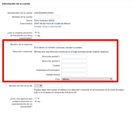 Estos son los datos de razón social importantes